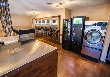 On-site laundry center